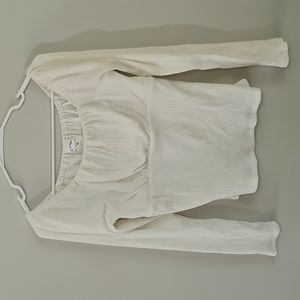 Woman's loose top white extra large